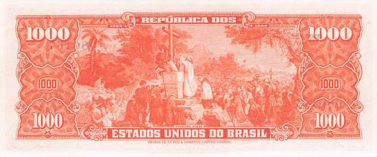 1000 Cruzeiros 1963